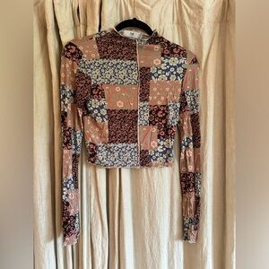 SIMONS / TWIK - PATCHWORK LONGSLEEVE